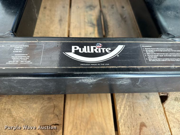 image for item MV9085 PullRite 2700 SuperGlide fifth wheel hitch