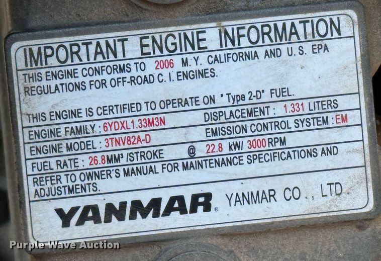 image for item MV9106 2008 DewEze ATM 72LC slope mower