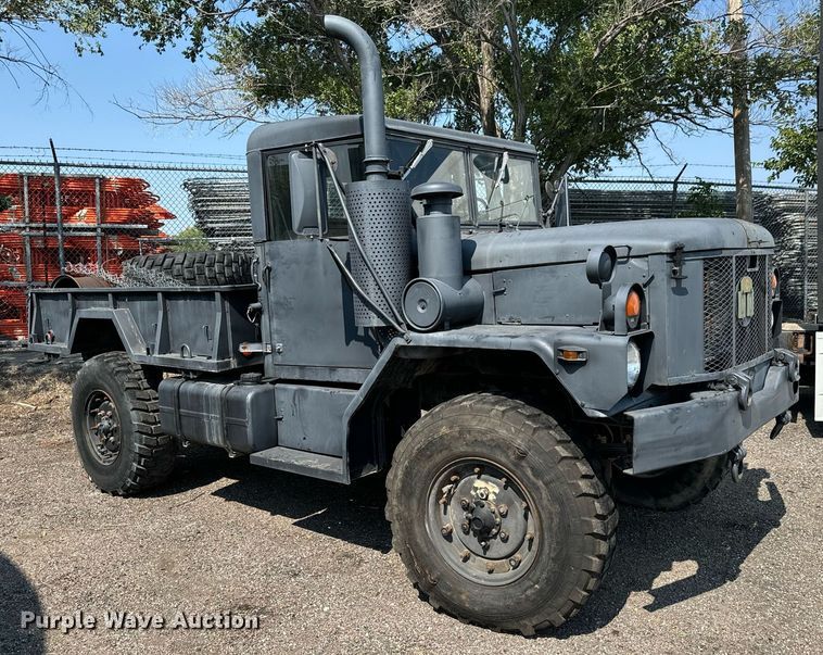 image for item MV9122 1985 AM General M35A3 flatbed truck