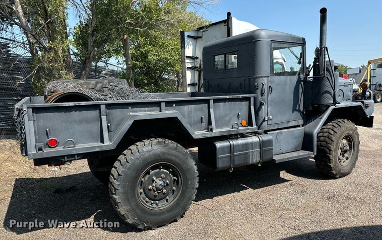 image for item MV9122 1985 AM General M35A3 flatbed truck
