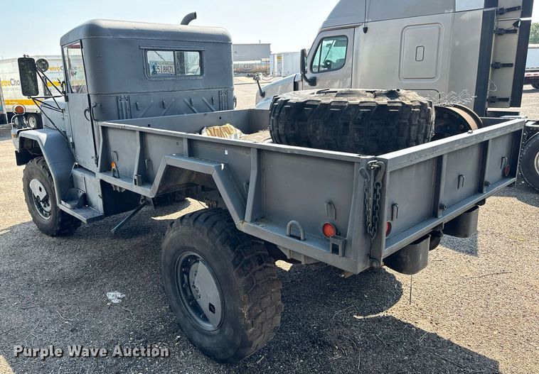 image for item MV9122 1985 AM General M35A3 flatbed truck
