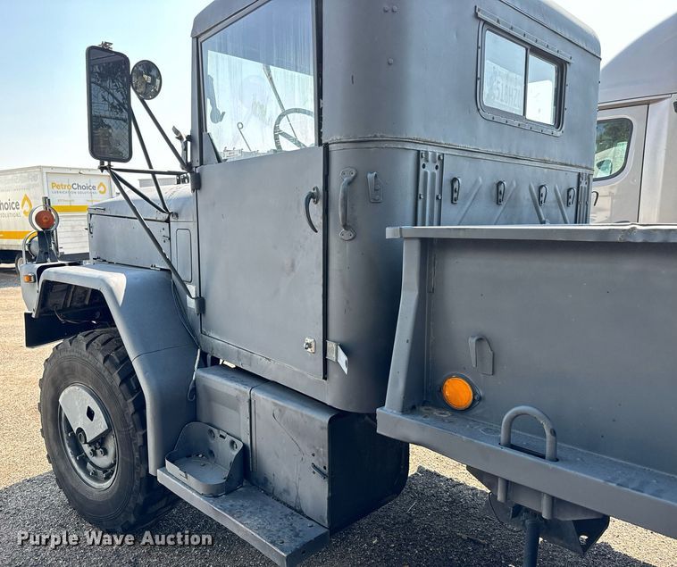 image for item MV9122 1985 AM General M35A3 flatbed truck