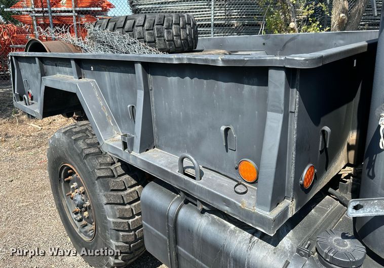 image for item MV9122 1985 AM General M35A3 flatbed truck