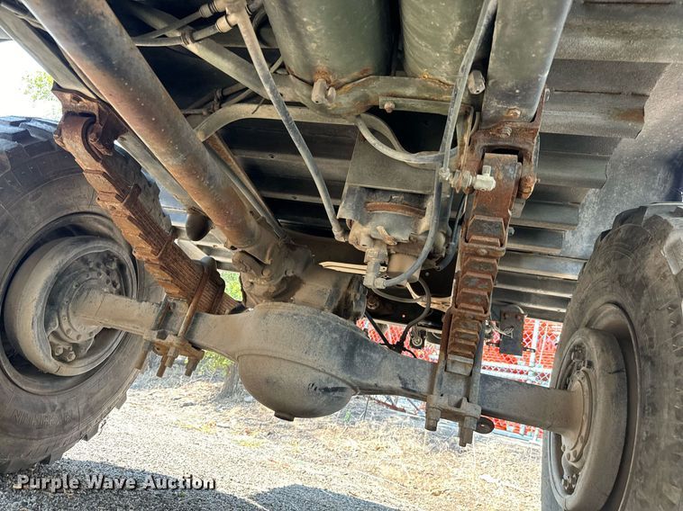 image for item MV9122 1985 AM General M35A3 flatbed truck