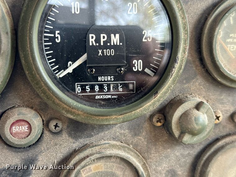 image for item MV9122 1985 AM General M35A3 flatbed truck