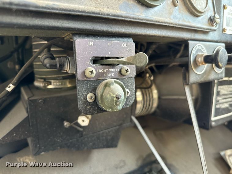 image for item MV9122 1985 AM General M35A3 flatbed truck