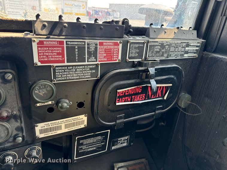 image for item MV9122 1985 AM General M35A3 flatbed truck