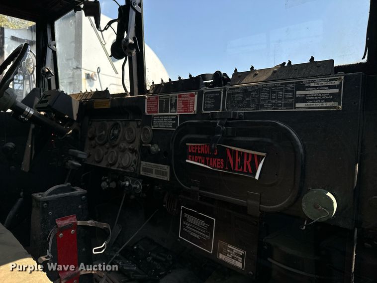 image for item MV9122 1985 AM General M35A3 flatbed truck