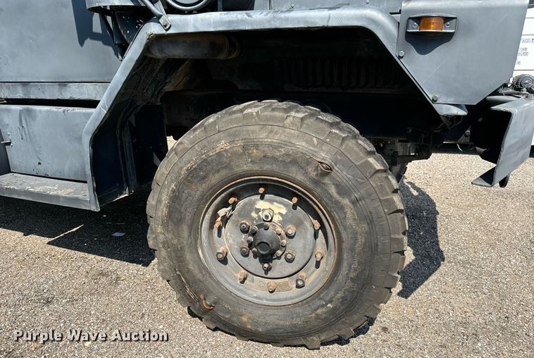 image for item MV9122 1985 AM General M35A3 flatbed truck