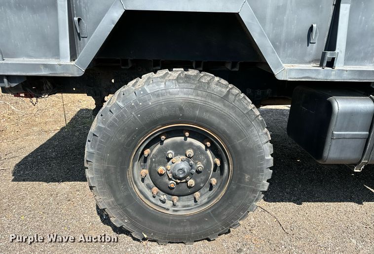 image for item MV9122 1985 AM General M35A3 flatbed truck