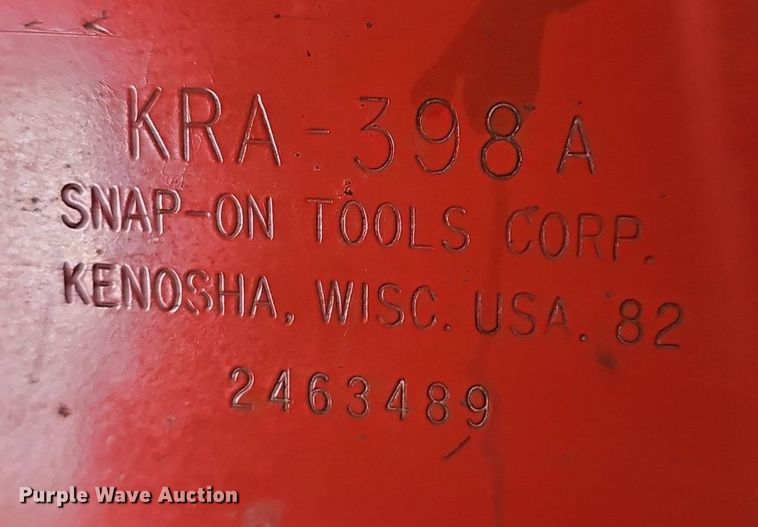 image for item NX9258 Snap-on toolbox 