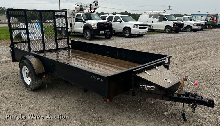 image for item OF9765 2013 Rice Trailers Stealth SST7612 utility trailer