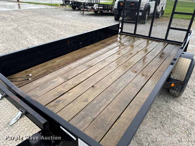 image for item OF9765 2013 Rice Trailers Stealth SST7612 utility trailer