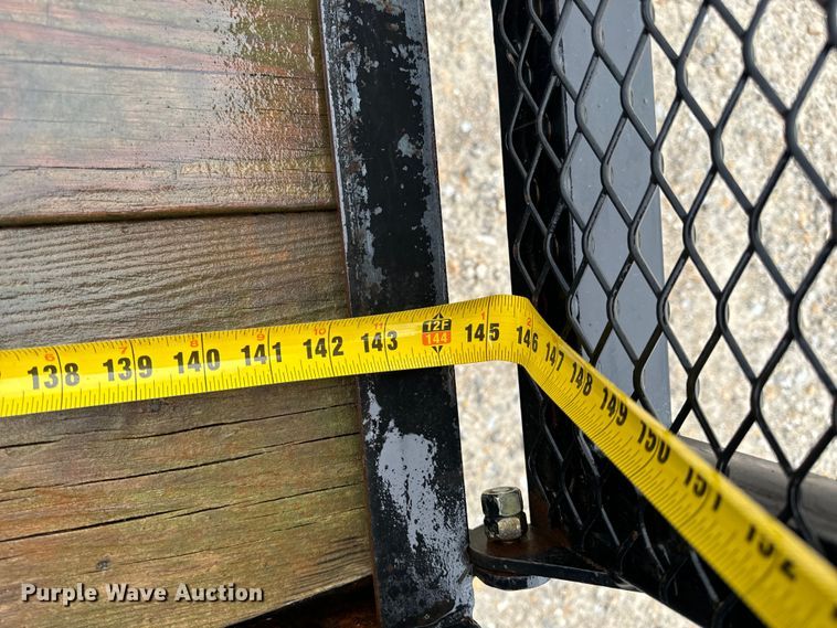 image for item OF9765 2013 Rice Trailers Stealth SST7612 utility trailer