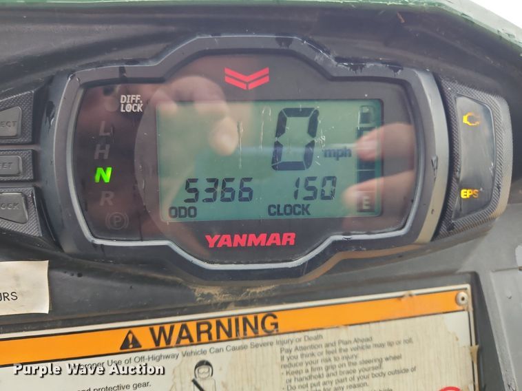 image for item OJ9850 2019 Yanmar YU700GMP utility vehicle