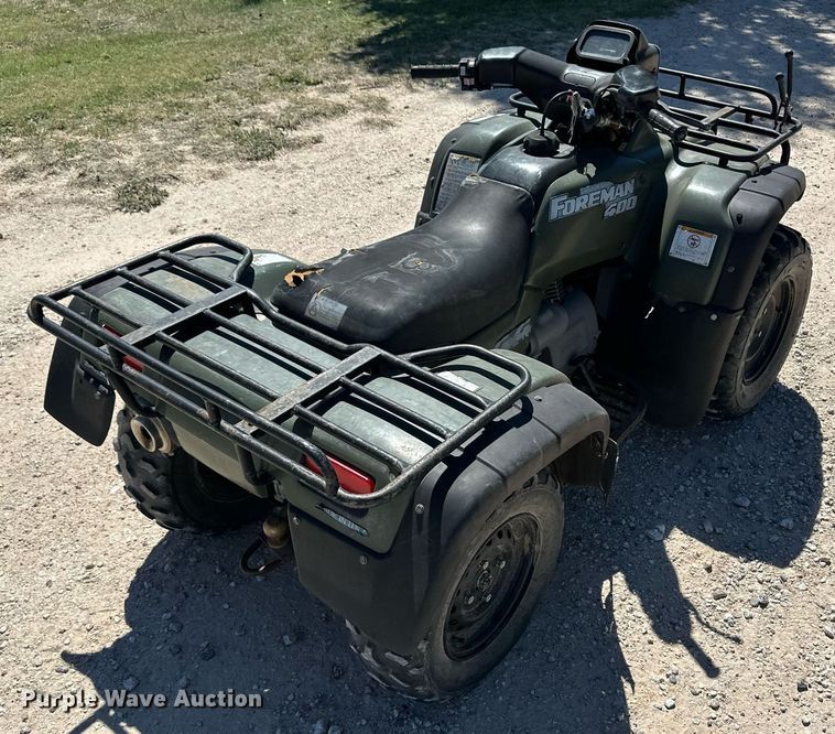 image for item OM9661 1997 Honda Foreman 400 ATV