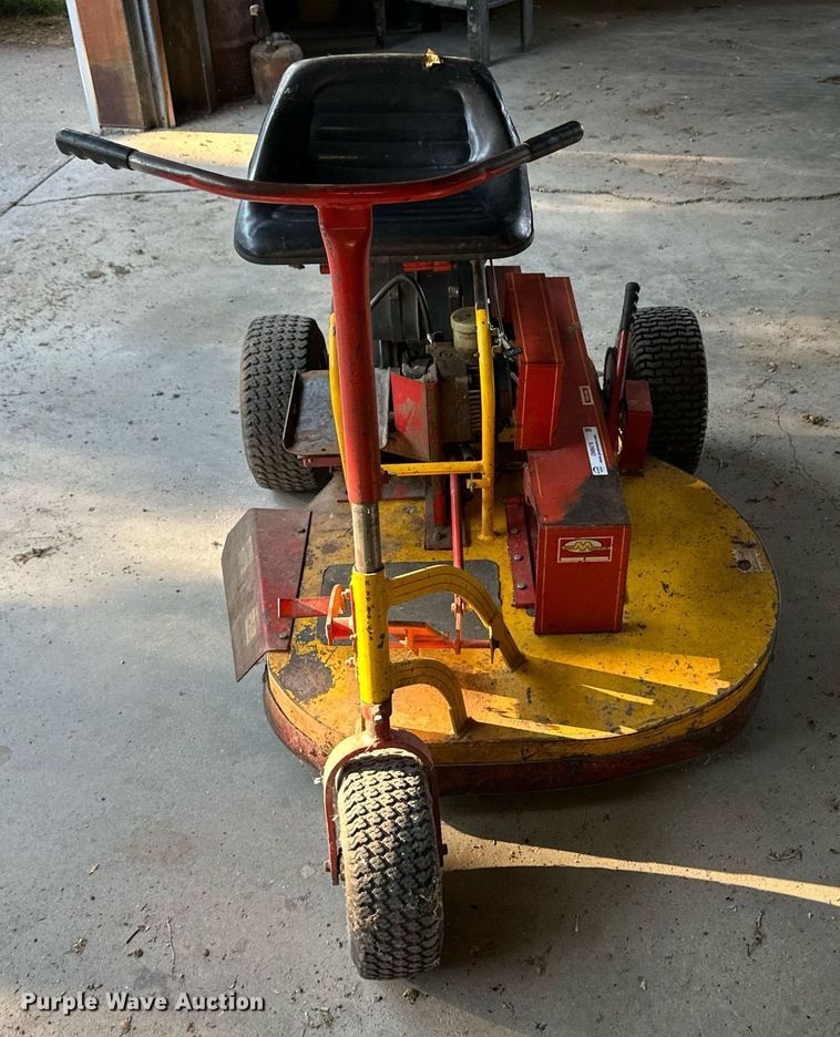 image for item OM9676 Wegele Scooter Mower lawn mower