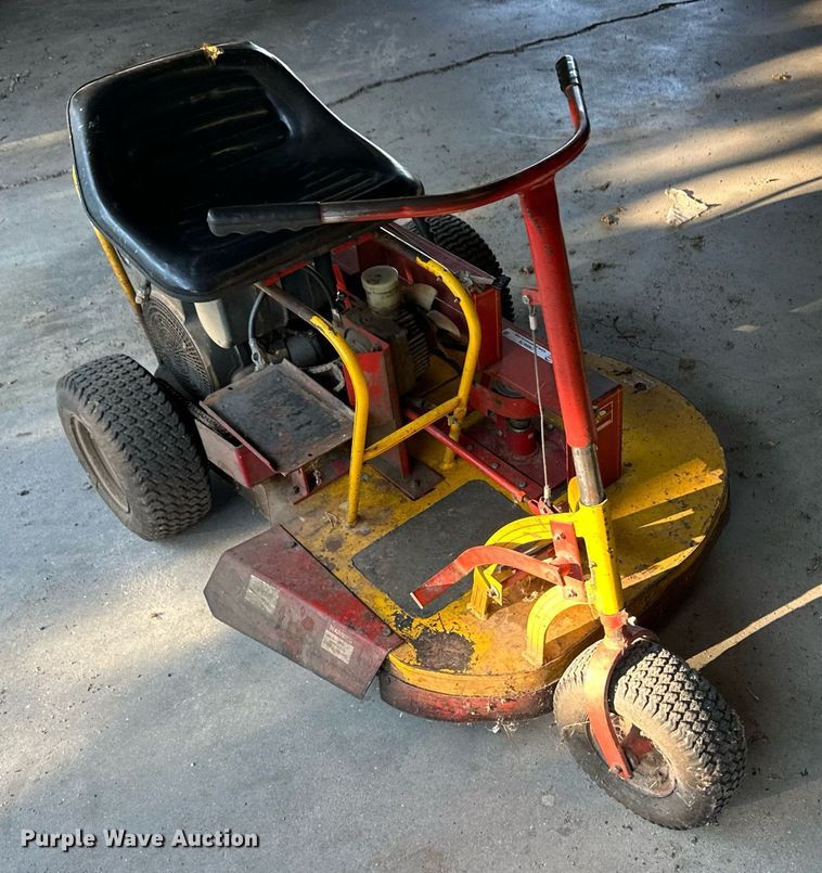 image for item OM9676 Wegele Scooter Mower lawn mower