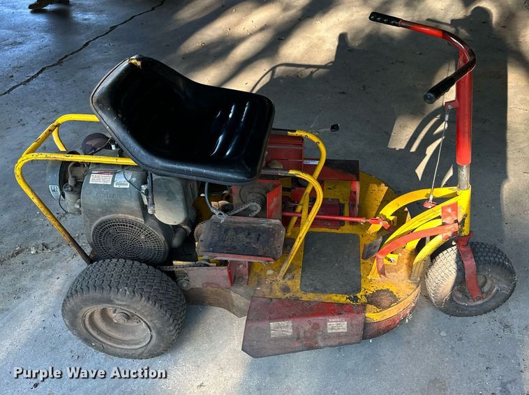 image for item OM9676 Wegele Scooter Mower lawn mower