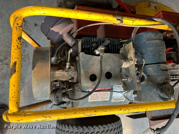 image for item OM9676 Wegele Scooter Mower lawn mower