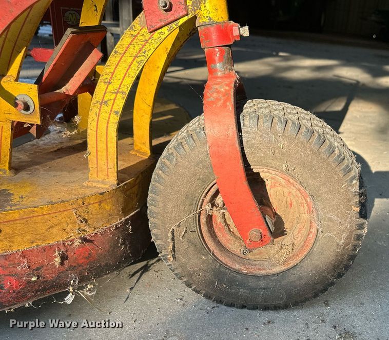 image for item OM9676 Wegele Scooter Mower lawn mower