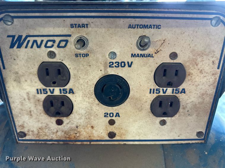 image for item OM9677 Winco 7WH-3EKB generator