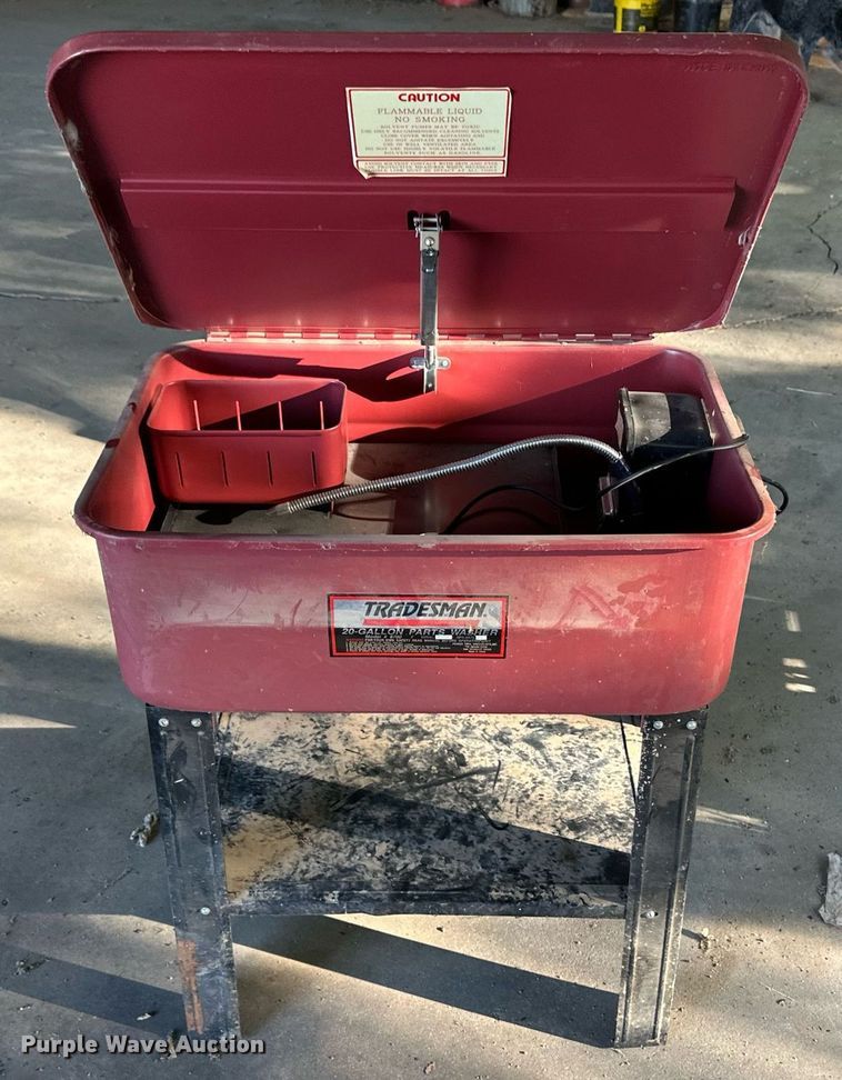 image for item OM9681 1989 Tradesman 8700 parts washer