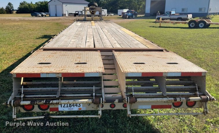 image for item DN3504 2018 Texas Pride FT835524KGN flatbed trailer