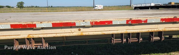 image for item DN3504 2018 Texas Pride FT835524KGN flatbed trailer