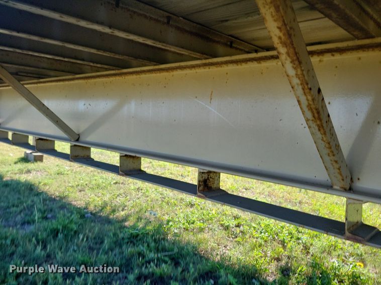 image for item DN3504 2018 Texas Pride FT835524KGN flatbed trailer