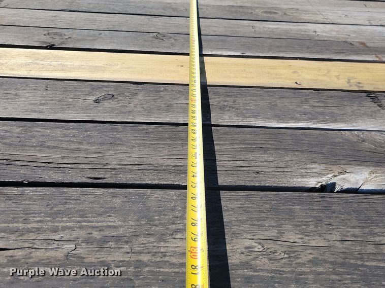 image for item DN3504 2018 Texas Pride FT835524KGN flatbed trailer