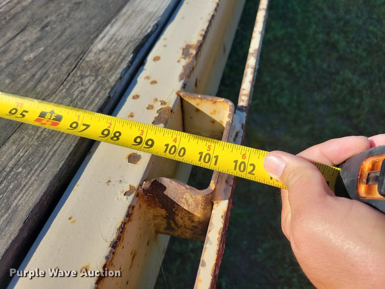 image for item DN3504 2018 Texas Pride FT835524KGN flatbed trailer