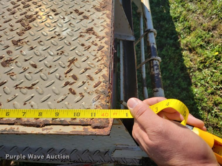 image for item DN3504 2018 Texas Pride FT835524KGN flatbed trailer