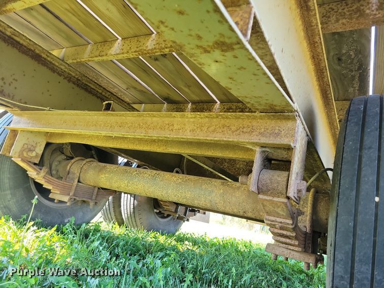 image for item DN3504 2018 Texas Pride FT835524KGN flatbed trailer