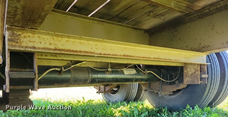 image for item DN3504 2018 Texas Pride FT835524KGN flatbed trailer