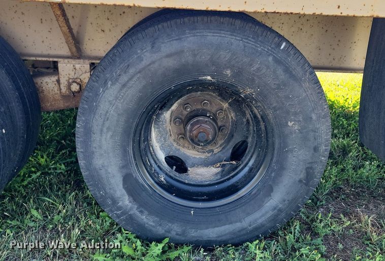 image for item DN3504 2018 Texas Pride FT835524KGN flatbed trailer