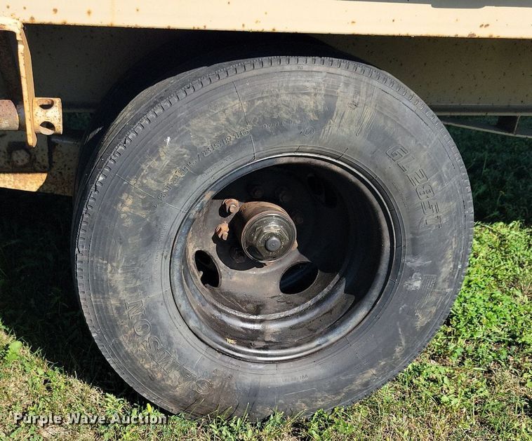 image for item DN3504 2018 Texas Pride FT835524KGN flatbed trailer