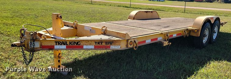 image for item DN3505 2007 Trail King TKT12U-202 tilt deck equipment trailer