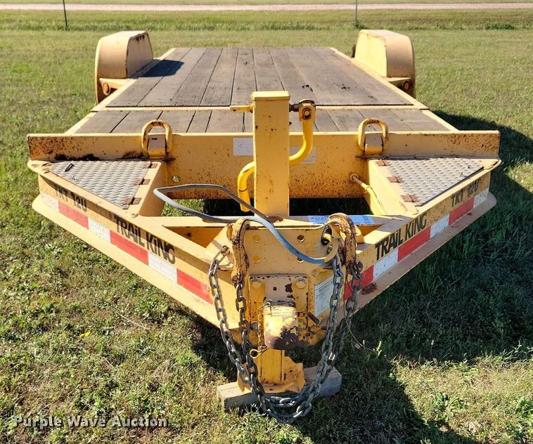 image for item DN3505 2007 Trail King TKT12U-202 tilt deck equipment trailer