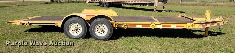 image for item DN3505 2007 Trail King TKT12U-202 tilt deck equipment trailer