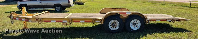 image for item DN3505 2007 Trail King TKT12U-202 tilt deck equipment trailer