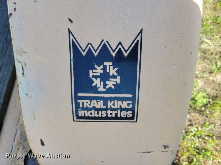 image for item DN3505 2007 Trail King TKT12U-202 tilt deck equipment trailer