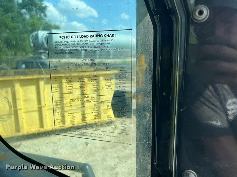 image for item DO2497 2018 Komatsu  PC210LC-11 excavator