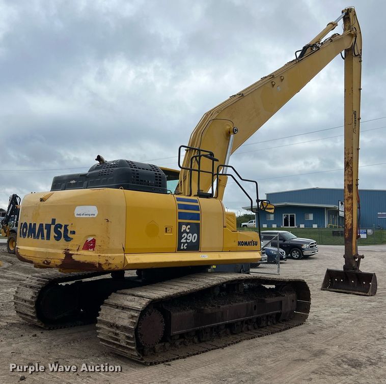 image for item DO2499 2016 Komatsu PC290LC-11 long reach excavator