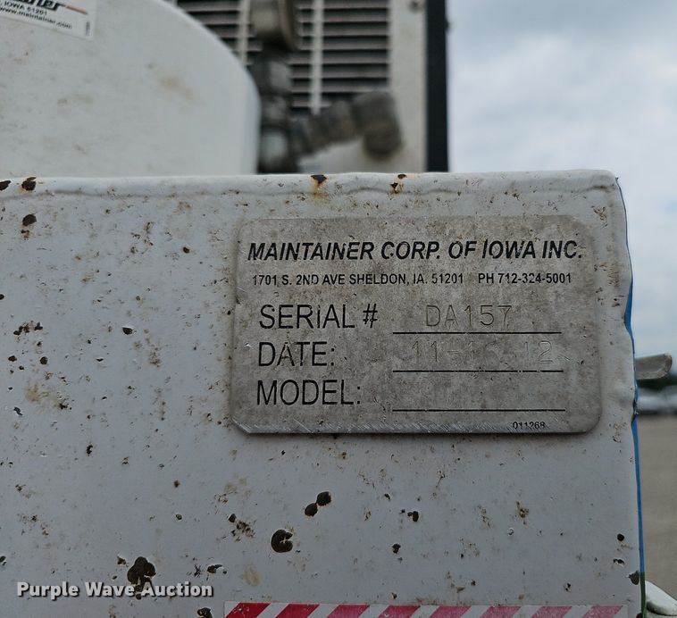 image for item DP0982 2012 Dodge Ram 5500HD utility / service truck