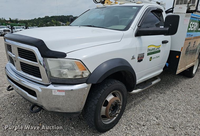 image for item DP0982 2012 Dodge Ram 5500HD utility / service truck