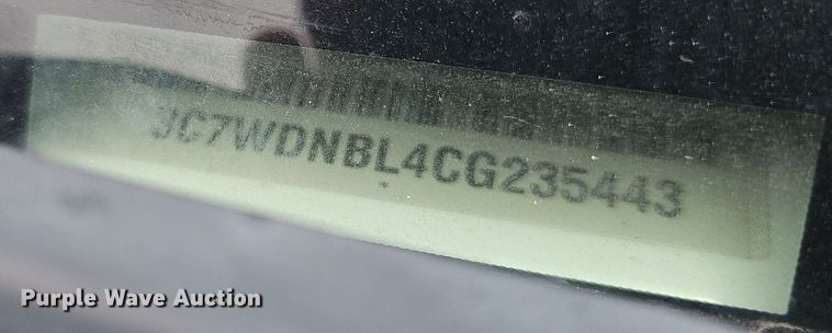 image for item DP0982 2012 Dodge Ram 5500HD utility / service truck