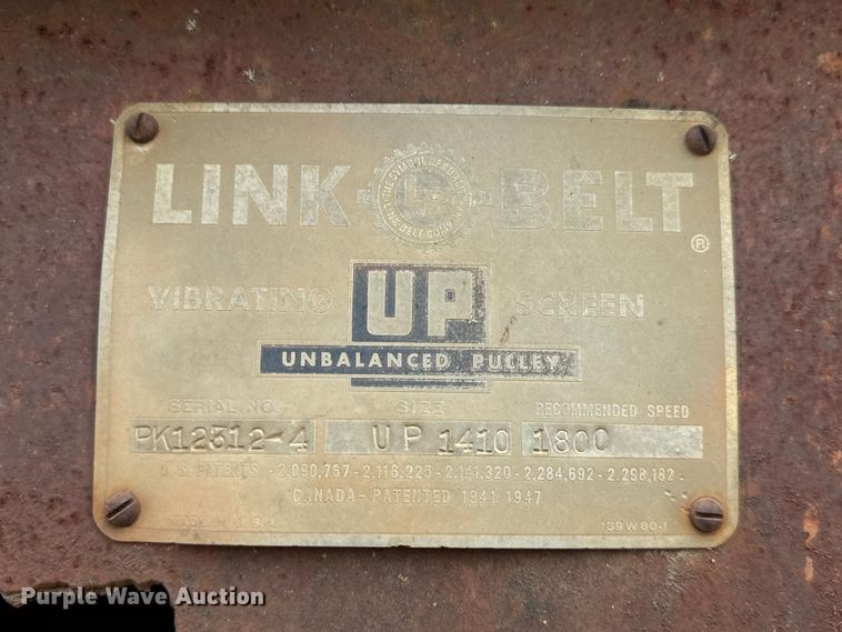 image for item DP6707 Link Belt  screen