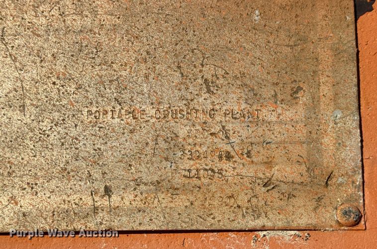 image for item DP6716 Eagle 500-05 impact crushing plant