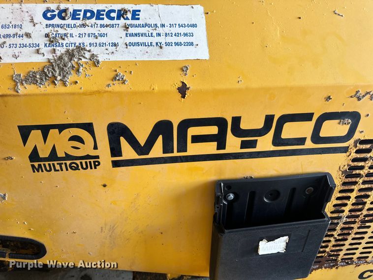image for item DP6717 MultiQuip Mayco C-30HDN concrete pump